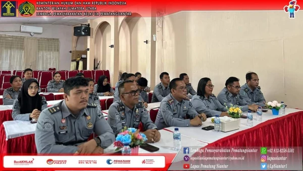 Lapas Pematangsiantar Hadiri Kegiatan Tindak Lanjut Rakor Dukman 2024 Kemenkumham Sumut - DigitalMediaPublic